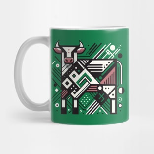 Abstract Animal Cow 2 Mug